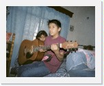 Betito on the guitar * Betito wants to learn to play too! :) * 1693 x 1368 * (1.63MB)